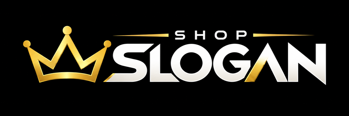 Shop slogan 